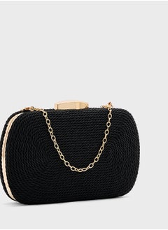 ELLA Rope Detail Clutch Bag  - Image 4