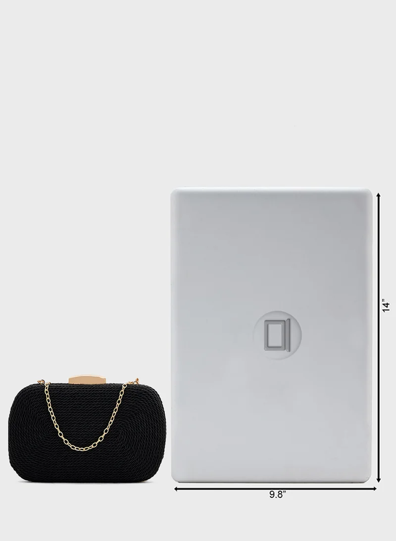 ELLA Rope Detail Clutch Bag
