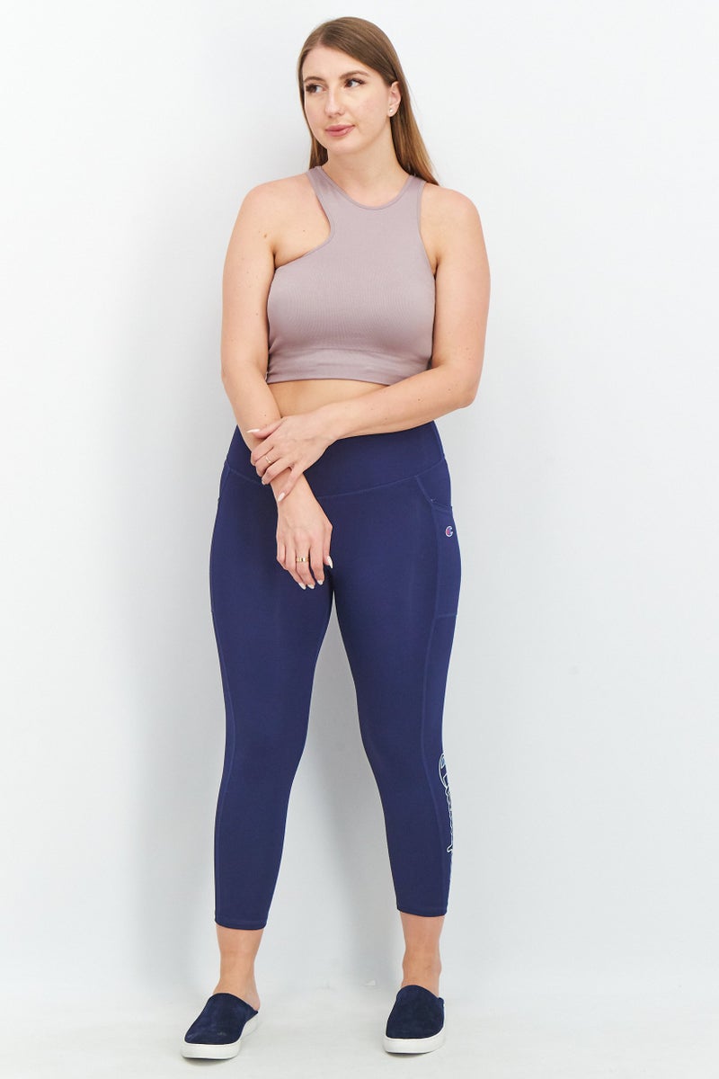 NA-KD Women Crew Neck Sleeveless Rib Top, Taupe - Image 4