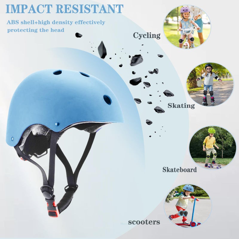 FOOKCIAN Kids Helmet, Toddler Helmets Adjustable Toddler Bike Helmet Youth Sport Kids Protective Gear Ages 2-8/8-14 Years Old Boys Girls Years Old for Multi-Sports Skateboarding,Skating Scooter - Image 3