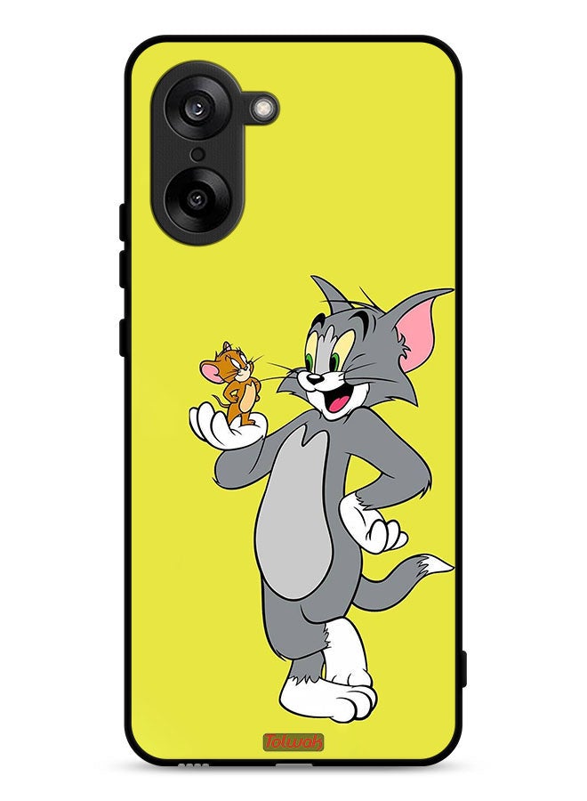 Tolwak OnePlus Nord CE5 Protective Case Cover Tom And Jerry - Image 1