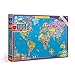 eeBoo 100 Piece Puzzle for Kids World Map Childrens Puzzle Geography Themed Large Pieces for Small Hands to Develop Motor Skills - Image 3