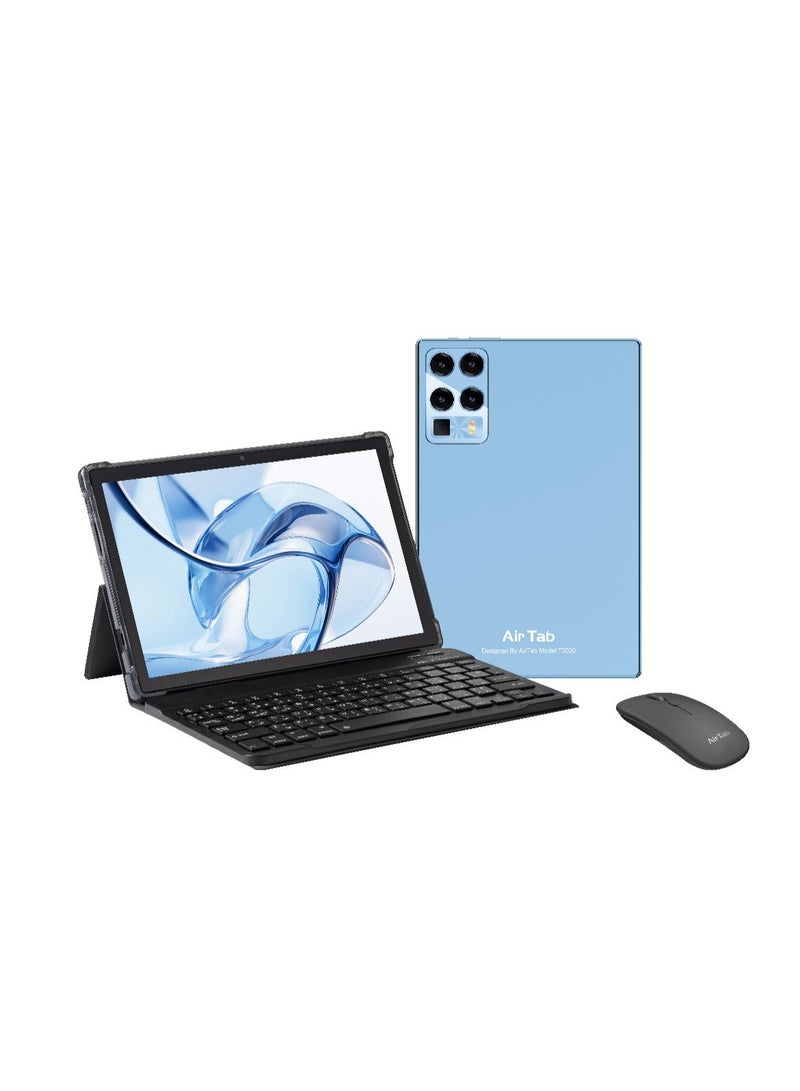 AirTab T3000 Smart Tablet 10.1-FHD Inch Display 16GB RAM 1TB ROM Blue - Image 1