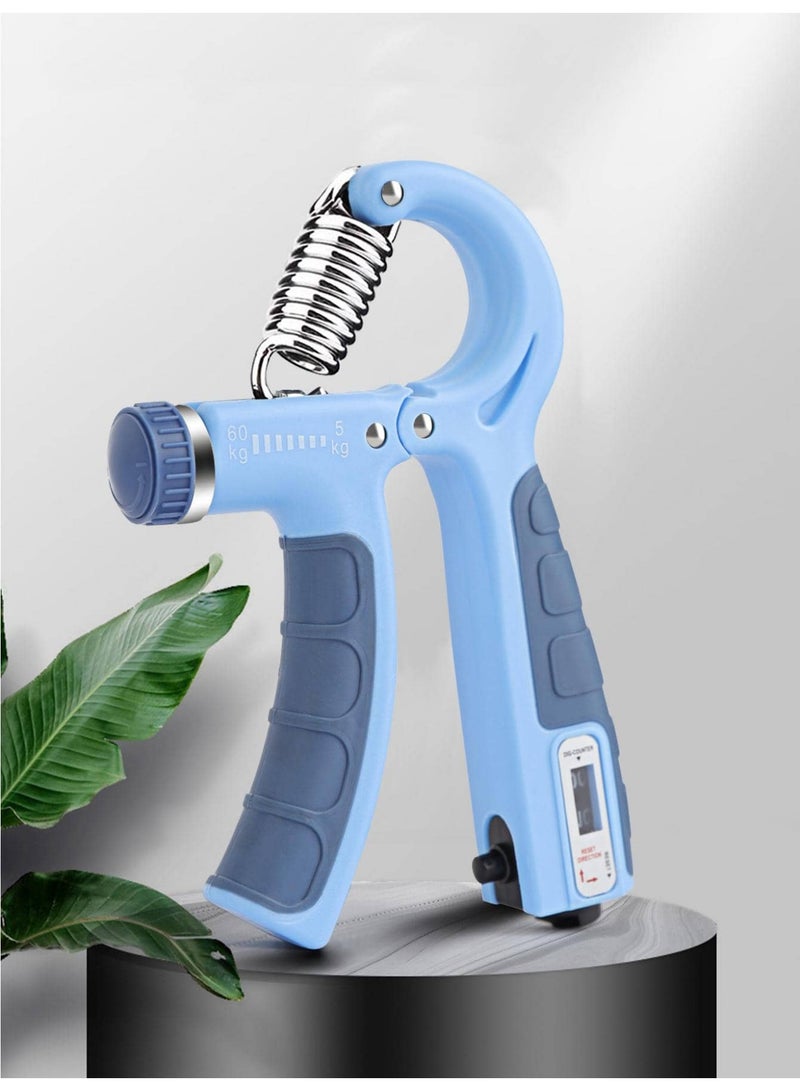 Blue Counting Adjustable Hand Grip Strengthener - Image 2