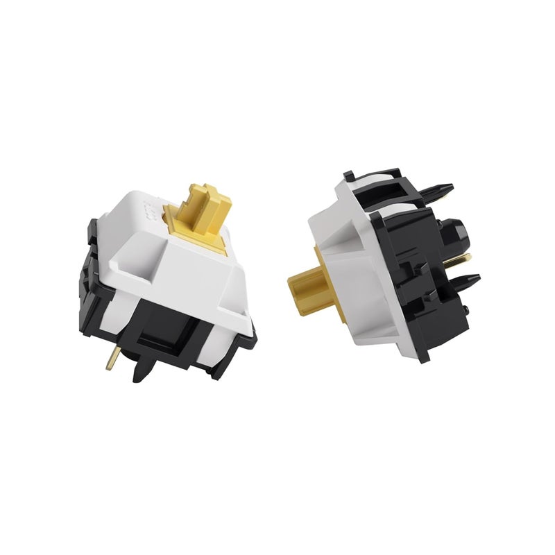 AKKO V3 Penguin Tactile Silent Keyboard Switch for Mechanical Gaming Keyboard, 5-Pin 43gf Quiet Switches with Standard MX Structure (45pcs) - Image 4