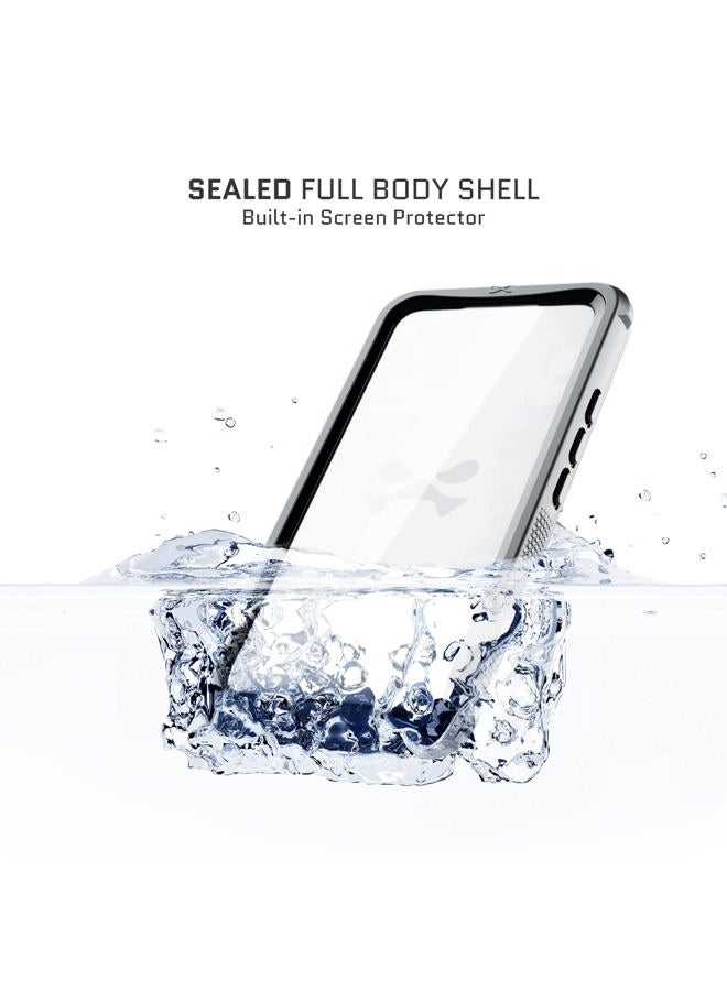 GHOSTEK Nautical S25 Ultra Waterproof Case with Belt Clip, Screen Protector and Camera Lens Cover Rugged Heavy Duty Magnetic MagSafe Compatible with Samsung Galaxy S25Ultra 2025 (6.9") (Black) - Image 3