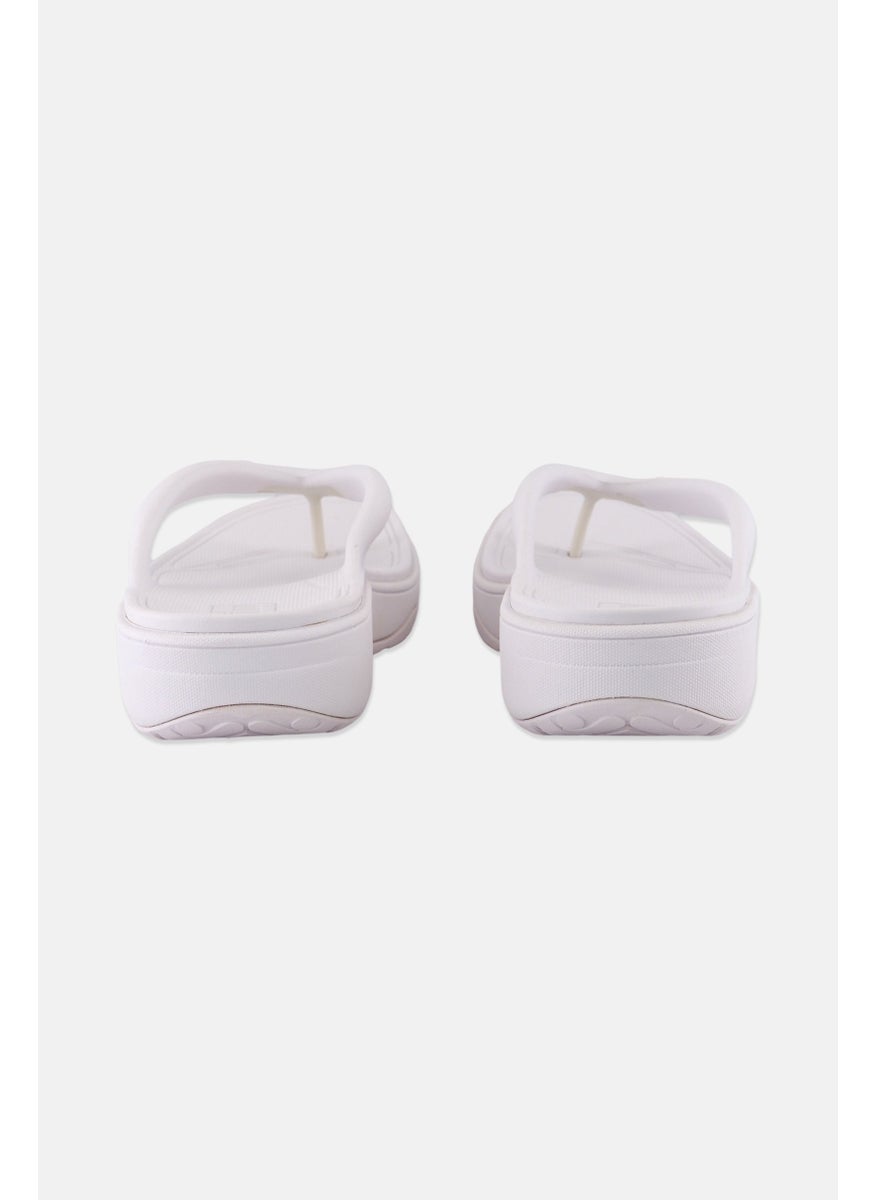 FitFlop - Women Relieff Recovery Slip On Sandals, White - Image 1
