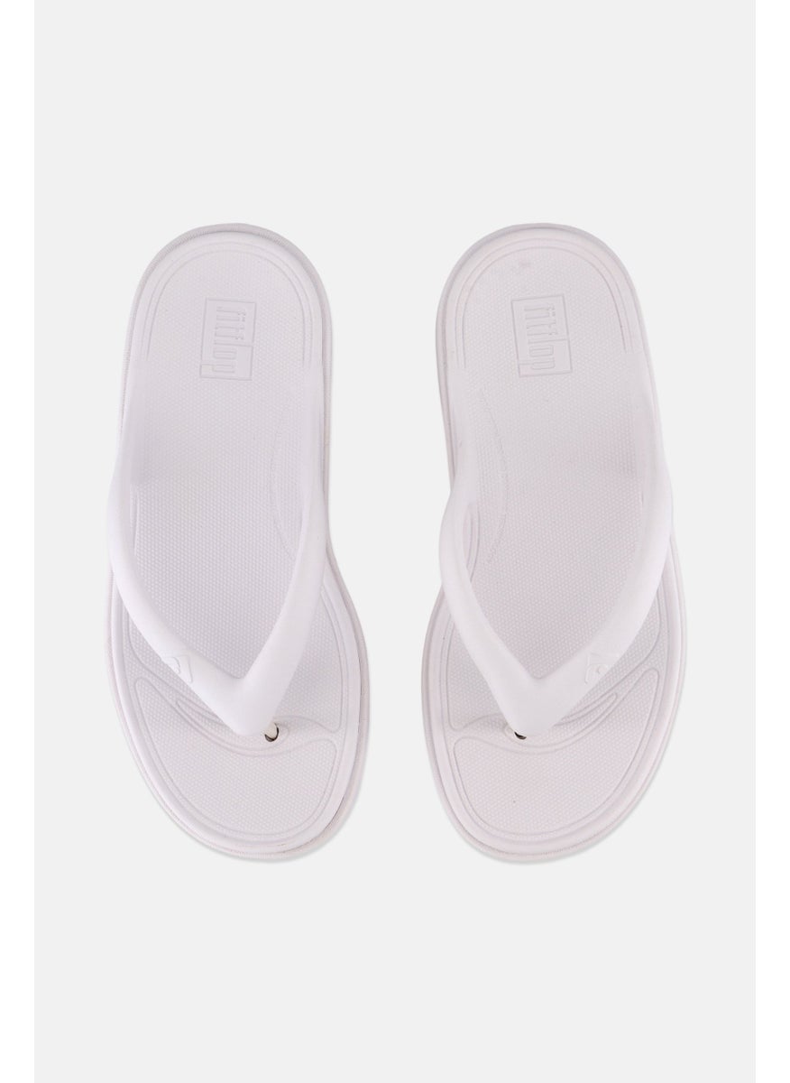 FitFlop - Women Relieff Recovery Slip On Sandals, White - Image 1