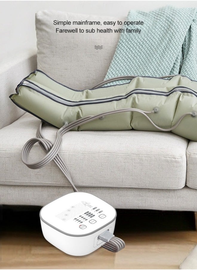Air wave leg pressure massager 360-degree full-wrap electric circulation massager