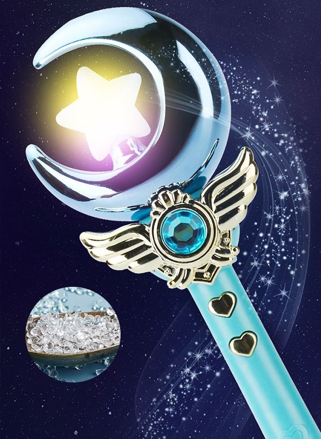 GROIC Magic Wand with Light Music Sound Effect Kids Toy Star Flash Stick Spinner Wands - Image 4