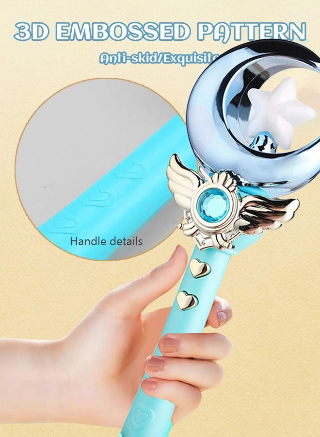 GROIC Magic Wand with Light Music Sound Effect Kids Toy Star Flash Stick Spinner Wands - Image 5