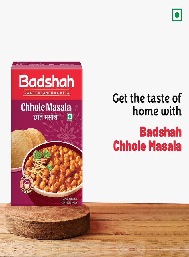 Badshah Chhole Masala - 100g | Unique Blend of Spices for Earthy Aroma & Rich Taste | Spice for Regional & Traditional Recipes - Image 2