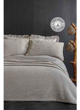 Cotton Double Special Stone Washed Bedspread Luxury Soft Durable Modern Vitali