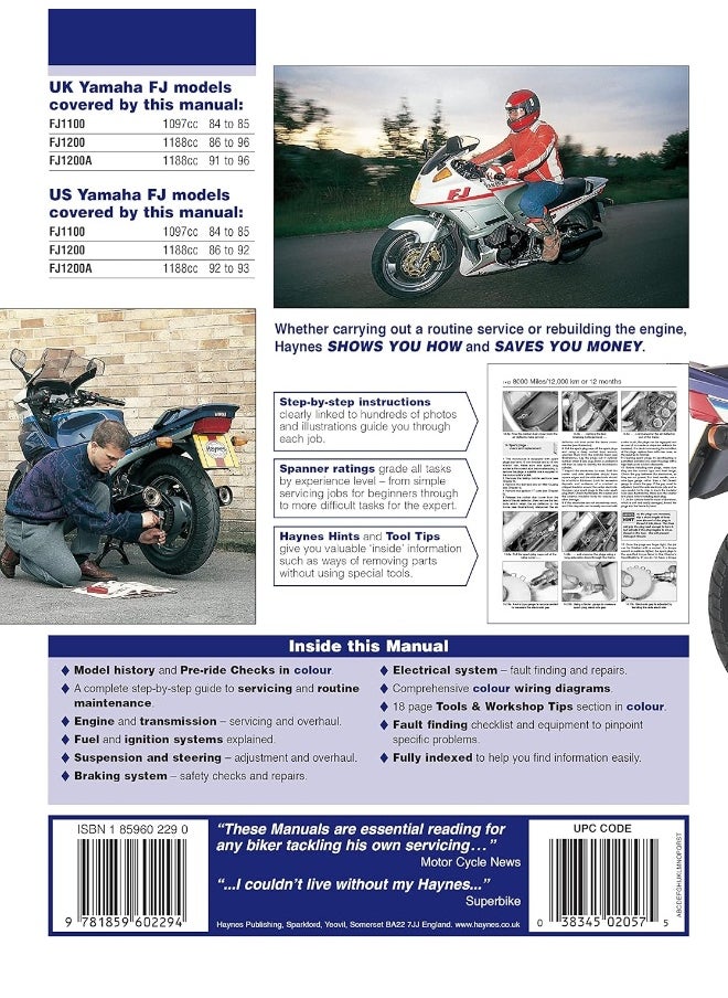 Yamaha FJ1100 & 1200 Fours (84-96)  - Image 5