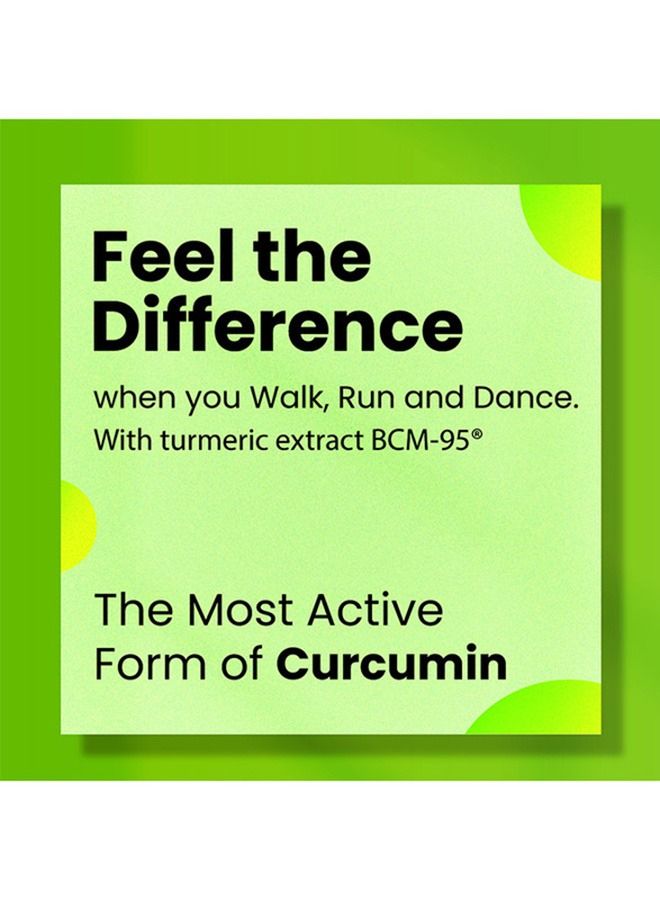 غاردينو المشتركة فليكس موحدة الكركمين و بوزويليا استخراج لتخفيف آلام المفاصل-60 كبسولات الخضروات - Image 4