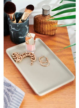 Tchibo Jewelry Ceramic Small Tray, Gray  - Image 1
