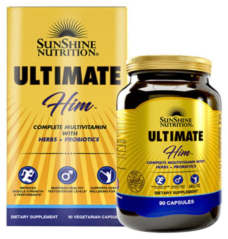 SUNSHINE NUTRITION Ultimate Him Multi Vitamin Capsule 90'S - Image 1