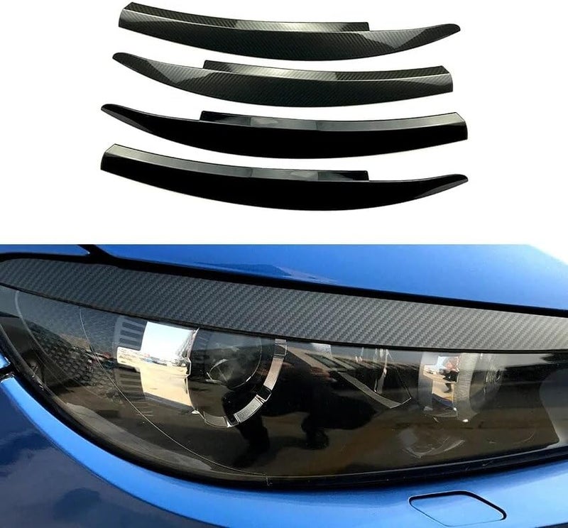 Vuzmode Headlight Eyebrow Eyelids Cover Sticker for Scirocco - Image 2