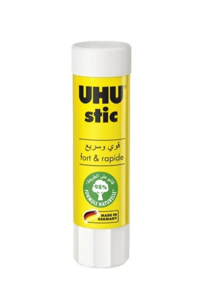 UHU Stic Dry Glue clear, Medium 8g pack of 12 - Image 2