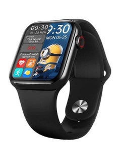 HW16 Split Screen Smartwatch With Rotating Side Button Black