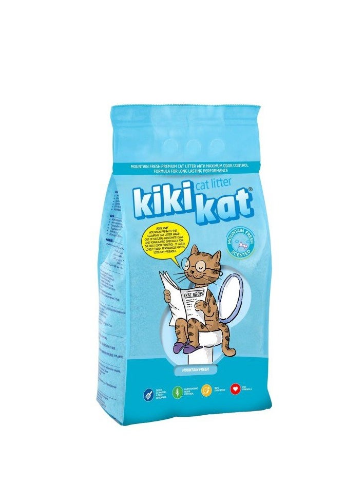 Kiki kat - KIKI KAT | Cat Litter - Mountain Fresh | 10 L - Image 1