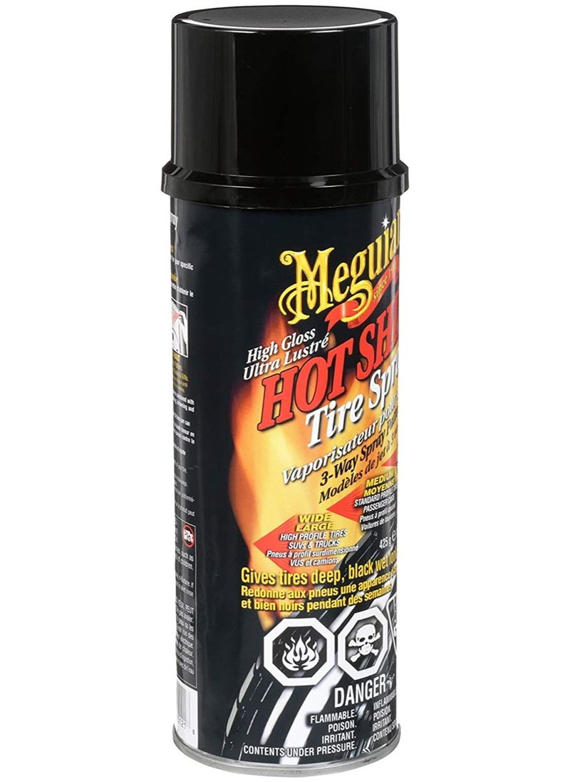 Meguiars Hot Shine High Gloss Tire Coating  - Image 3