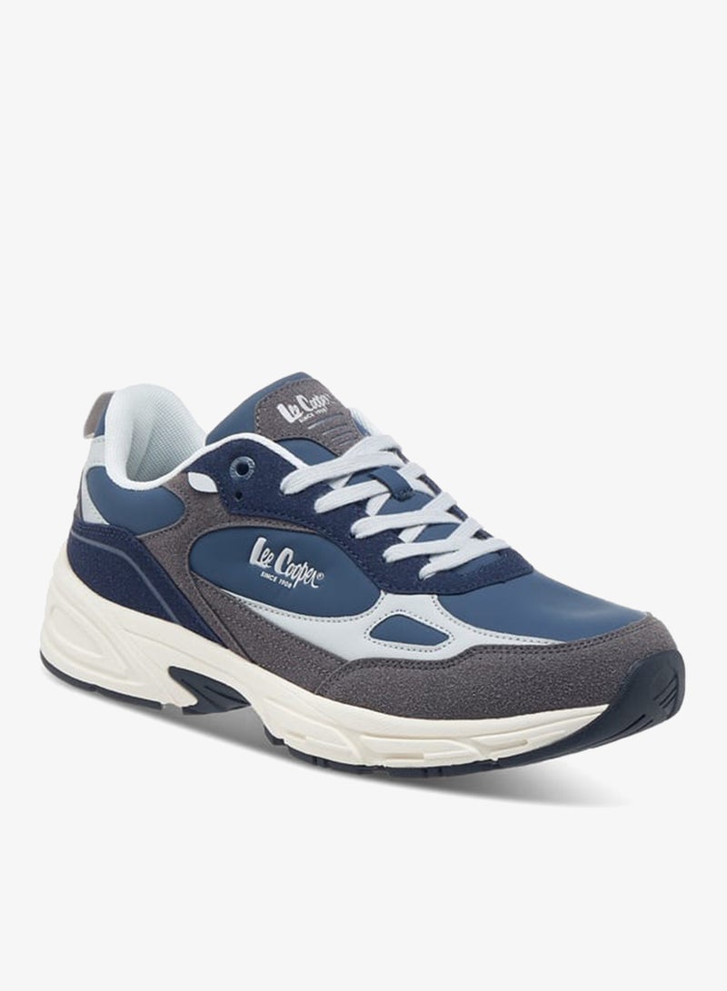 لي كوبر سنيكرز رجالي بأربطة بتصميم متباين - Image 2