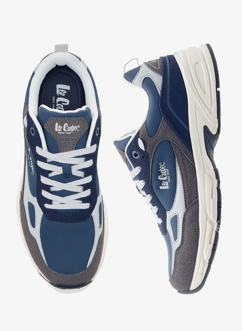 لي كوبر سنيكرز رجالي بأربطة بتصميم متباين - Image 3