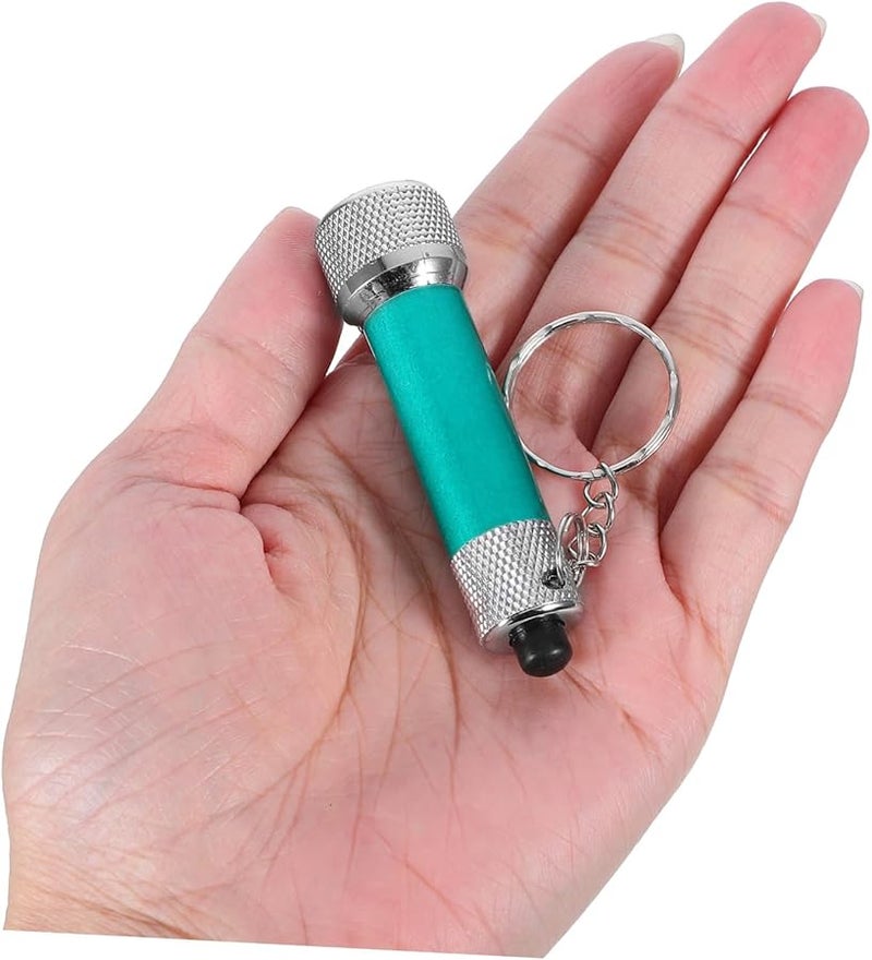 ARTIBETTER 8 Pack Mini LED Keychain Flashlight Portable Aluminum Alloy Torch for Camping Hiking Random Color - Image 5