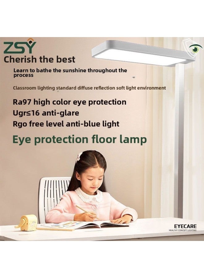Loquat Learning Eye Protection Table Lamp Vertical LED Full Spectrum Floor Street Lamp Student Smart Bedroom Children's Home Lamp-Color:Full Spectrum Floor Lamp Xiaoai Classmates + Remote Control - Image 2