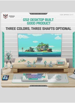 onikuma G52 82-Key Brown Switch Mechanical Gaming Keyboard 75% Mini Wired Waterproof Backlight Silent RGB Color Suitable For Computer/Ps4/Xbox Gamers  - Image 5