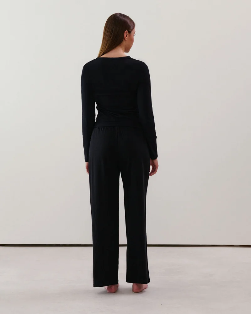 UNDIZ Jersey top - black