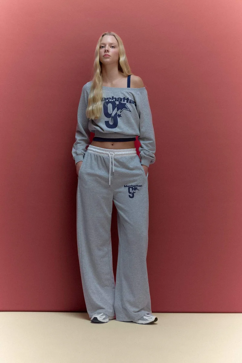 ديفاكتو Printed Trousers