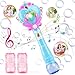 Beria Toys for Girls Princess Toy Bubble Wand Birthday Gifts for 3 4 5 6 7 8 Years Old Girl Bubbles Machine Fairy Wands for Kids Light Up with Bubble Solution Toddler Girl Toys Age 45 - Image 2