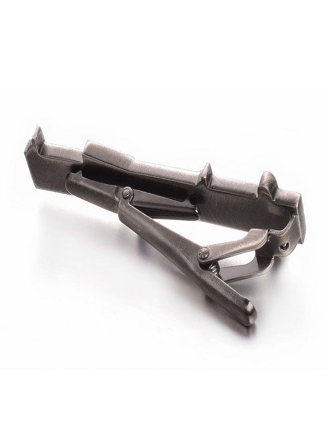 Yoursfs black Unique Music Tie Clips for Men funny music note tie clips Onze GP Men's Cool Necktie Clip for Musician - Image 4