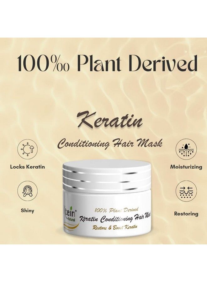Ktein Natural 100% Plant Derived Keratin Conditioning Hair Mask (100Gm) - Image 3