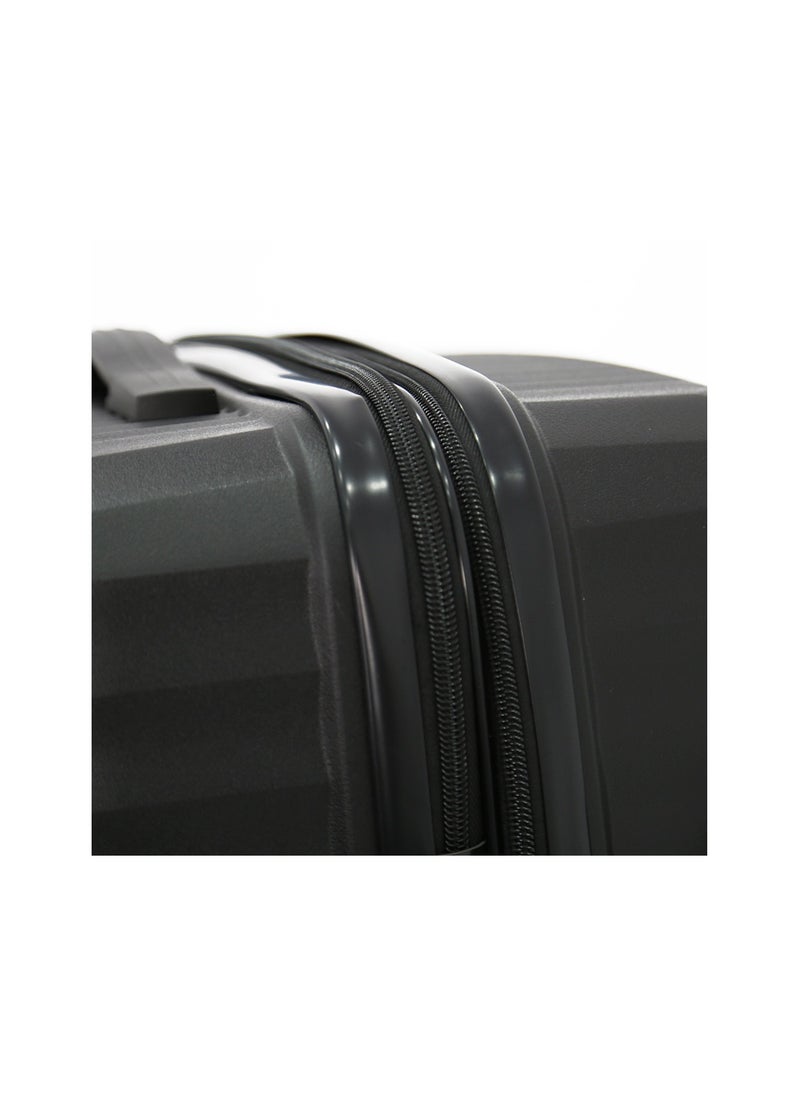 TITAN - Hardside Luggage Trolley Bag 3 Pieces Set,Black (S-20",M-24",L-28") - Image 1