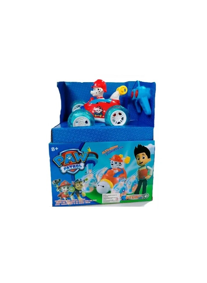 PAW PATROL RC Rechargeable 360 Degree Twisting Stunt Car with Music & Lights for Kids - Image 3