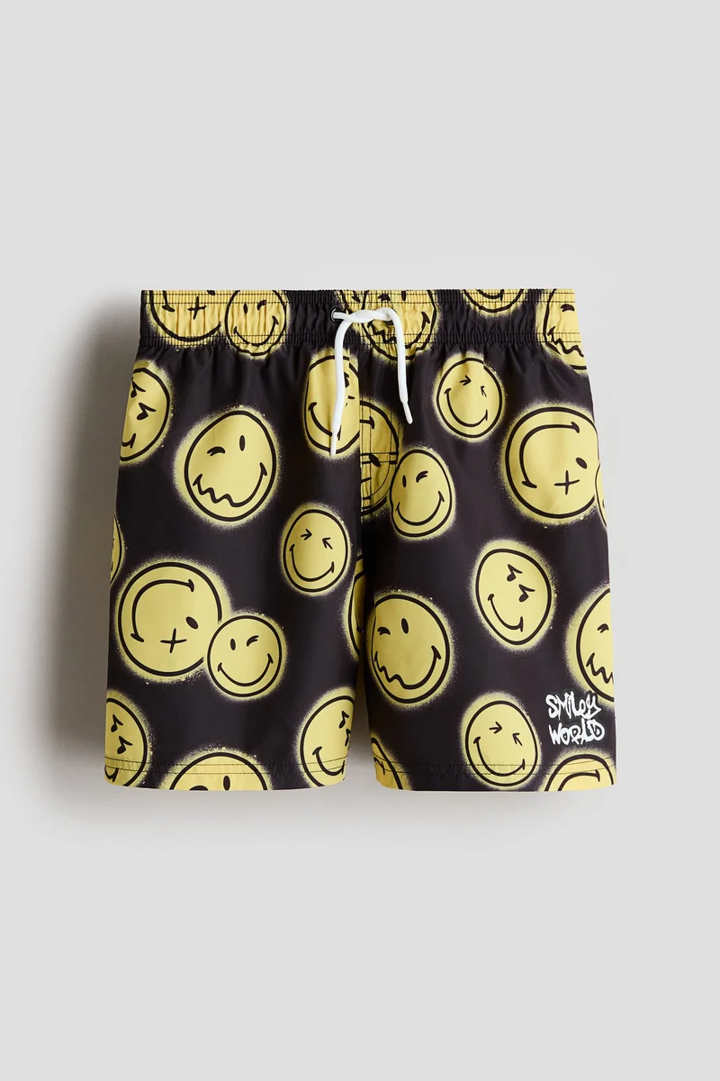 اتش اند ام شورت سباحة بطبعة