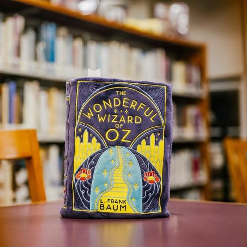 Punchkins Wizard of Oz Book Plush Soft Collectible Gift for Book Lovers Readers Teachers BookwormsLiterary Decor for Library Office or Study 11x7PillowSize - Image 5