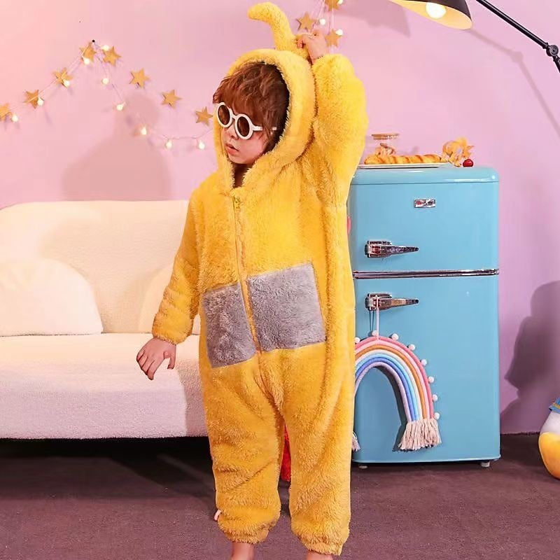 Y&D Animal Band Costume Cosplay Costume Kigurumi Pajamas Onesies Alien Teletubbies Cosplay Kid's Boys' Girls' Carnival Masquerade Mardi Gras Party / Evening Easy Halloween Costumes Dress Up - Image 5