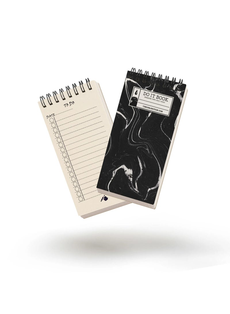 planner 8.5×16.5 Cm, Black Ink design