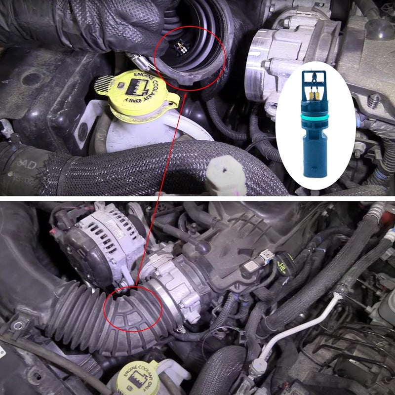 Sheisor Intake Air Charge Temperature Sensor for Jeep - Image 4