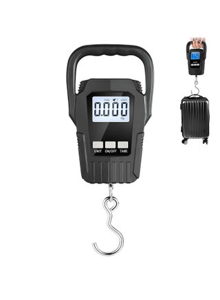 Scale 50kg | Portable Digital Hanging Scale with Backlit LCD, Large Handle, Luggage Scale for Suitcase, - pzsku/Z6797C1E924E9D99CC596Z/45/1756060946/b538b7c6-4455-4e12-9c37-48d10907ae6d