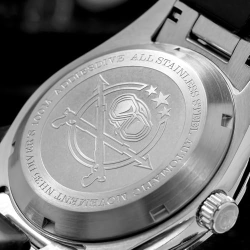 ADDIESDIVE ساعات أوتوماتيكية فاخرة للرجال من ADDIESDIVE كريستال ياقوتي حركة NH35A مقاومة للماء حتى 100 م قرص متدرج أحمر مضيء BGW9 - Image 5