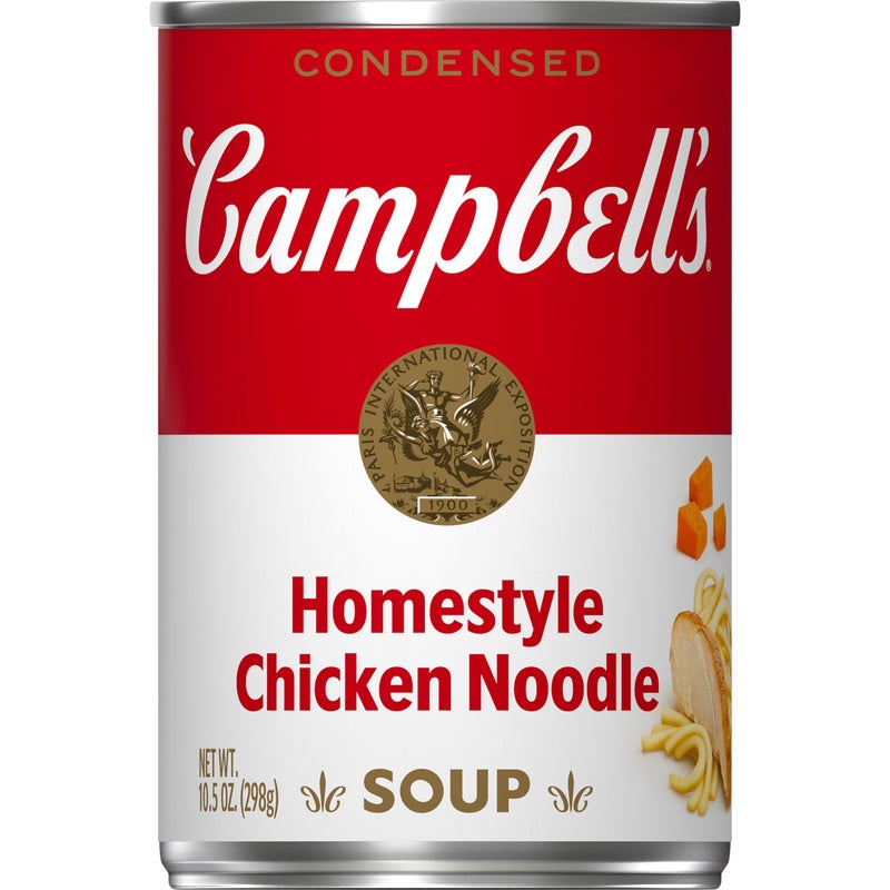 Campbell'S Campbell’s Condensed Homestyle Chicken Noodle Soup, 10.5 oz Can - Image 1