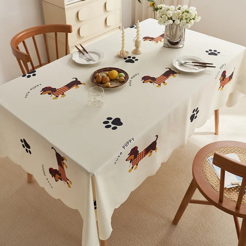 Y&D Polyester Outdoor Picnic Table Throw Cloth with Antislip Backing – Waterproof, Wrinkle-Resistant Table Cover & Table Runners for Parties, Weddings, and Events - Image 5