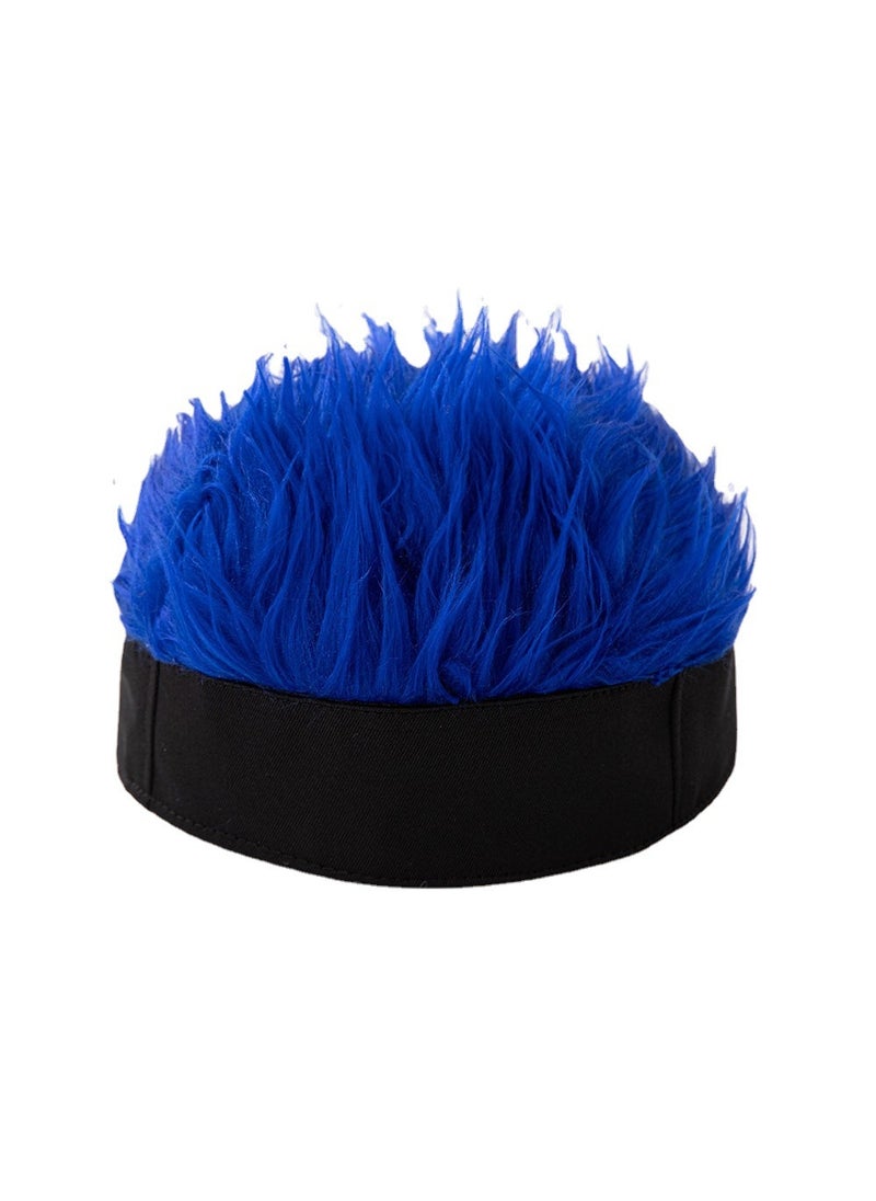 Generic - Vintage Hip Hop Wig Cap Breathable Purple hair - Image 1