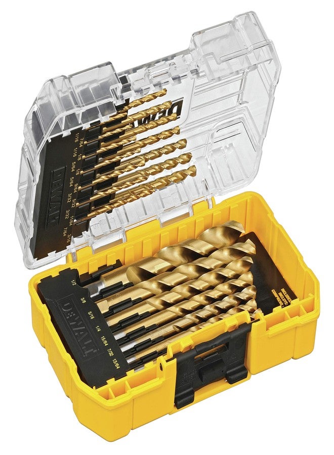 DEWALT Titanium Nitride Drill Bit Set, 21-Piece (DW1342) - Image 2