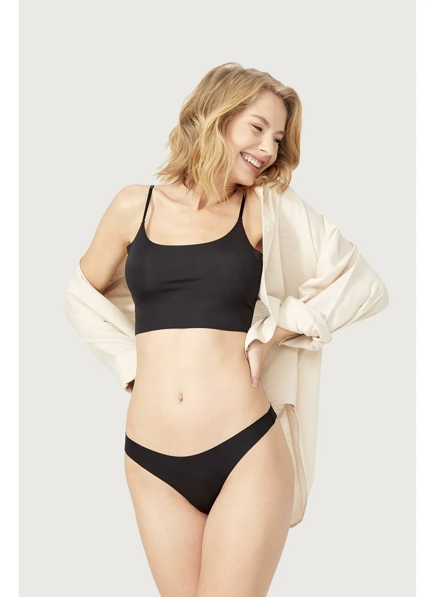 كوتن هيل Basic Laser Cut Thong Panties 3 Pack - 5